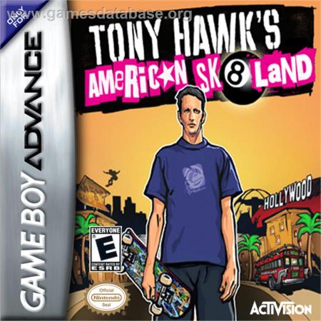 Cover Tony Hawk's American Sk8land for Game Boy Advance
